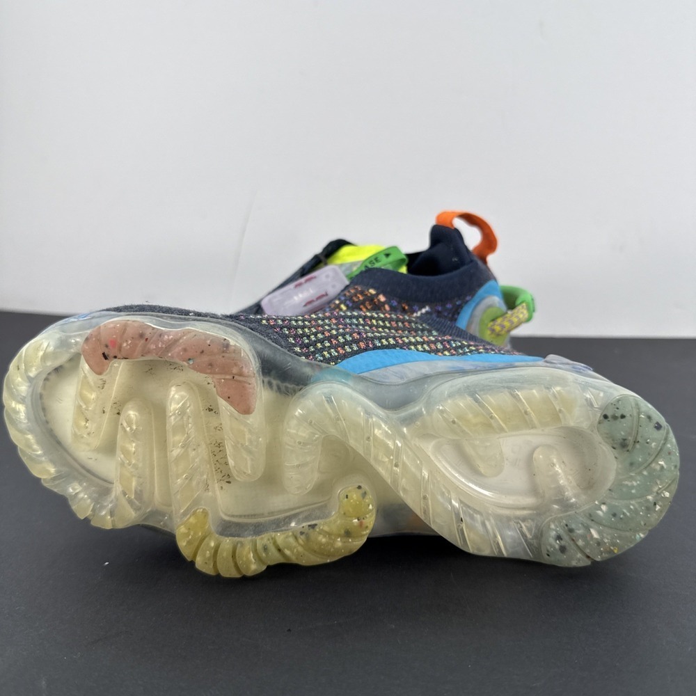 Nike Air VaporMax 2020 Flyknit Deep Royal Blue Multi W Size 6.5 - Picture 9 of 16
